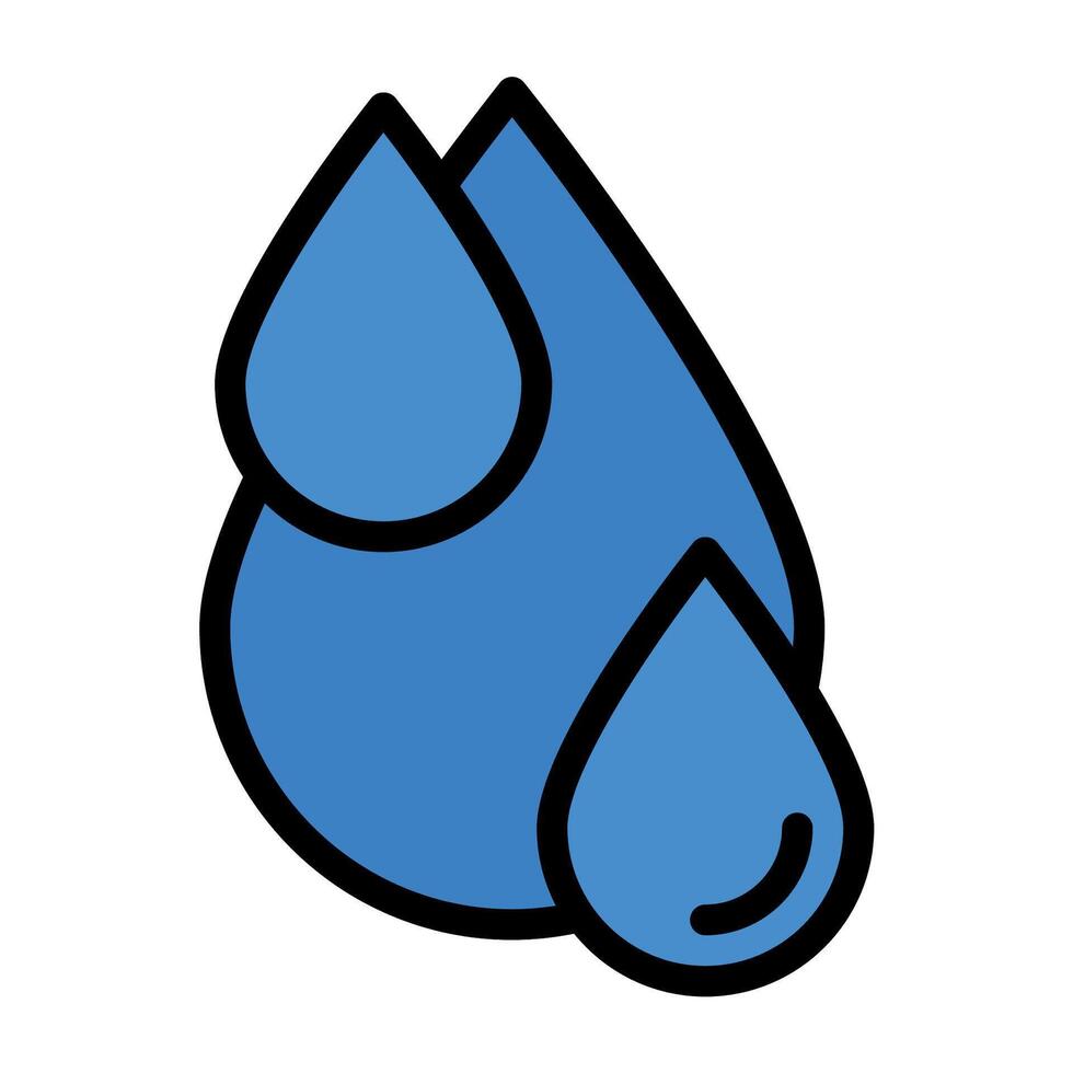 water drop icon illustration design vector