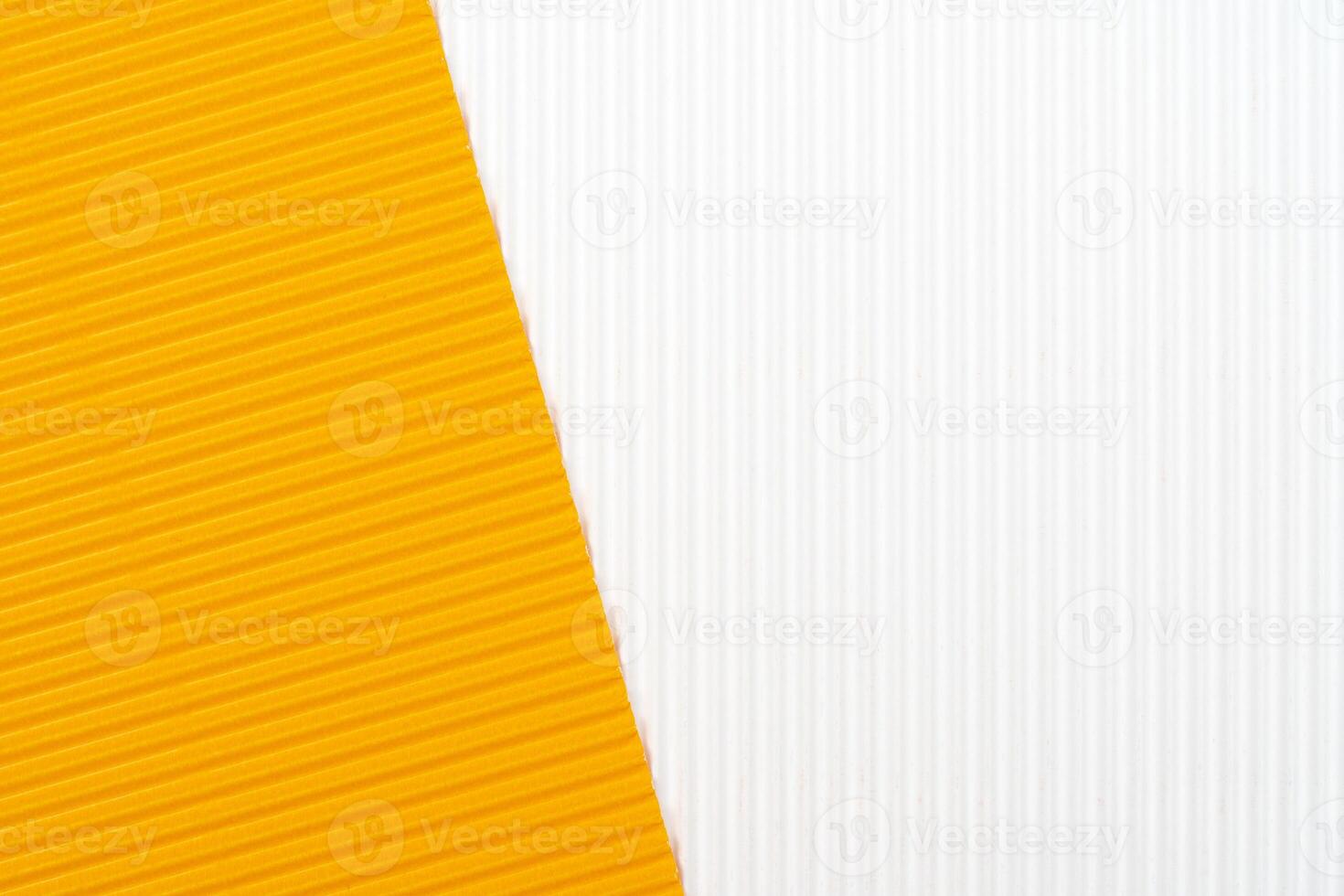 Colored background of corrugated paper. Soft focus. Copy space. photo