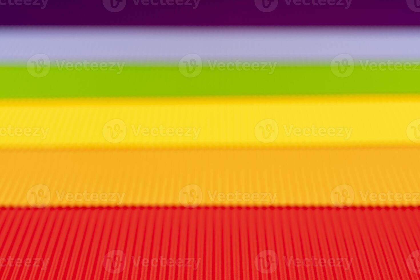 Colored background of corrugated paper. Soft focus. Copy space. photo