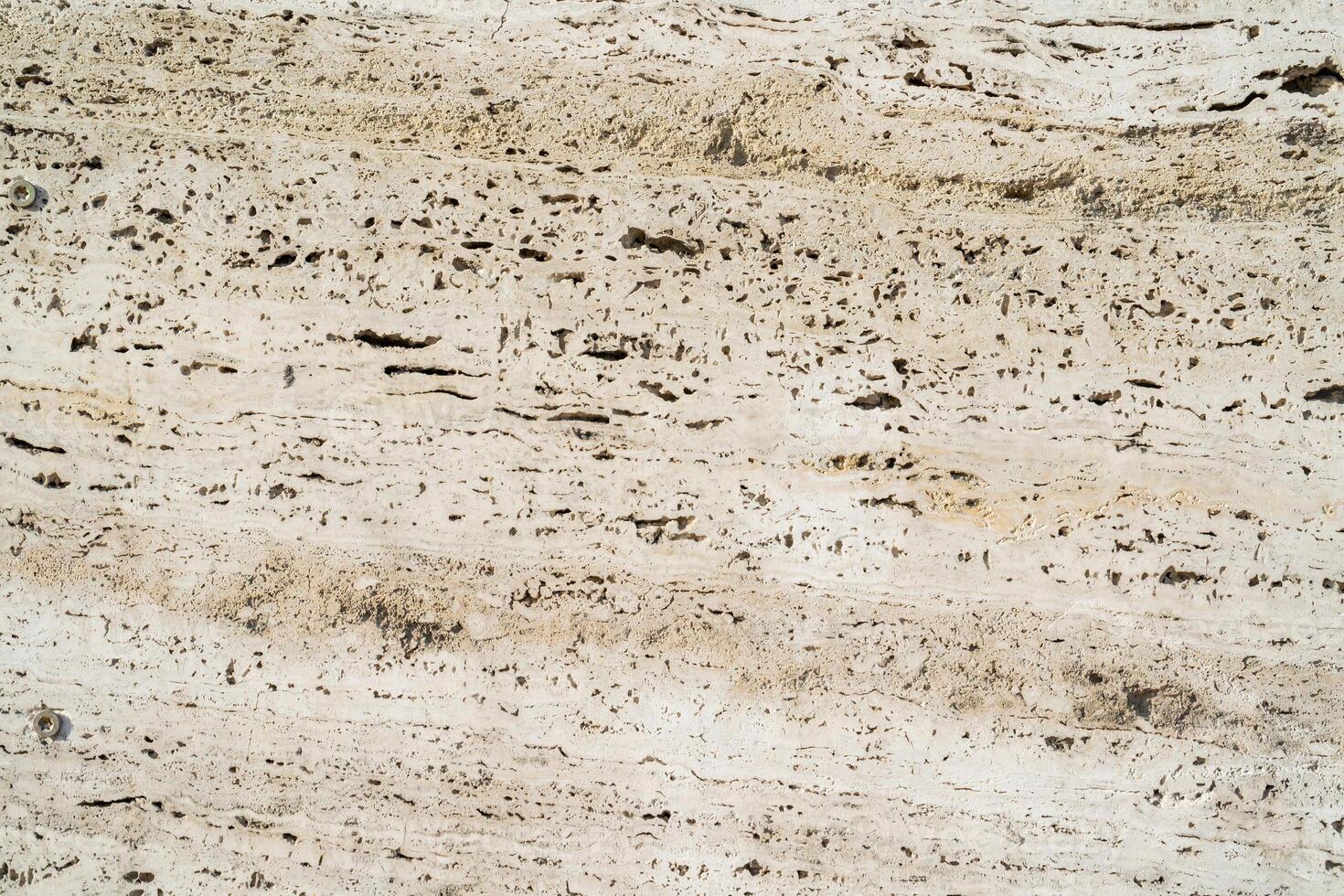 Beige stone texture. Construction background for design work. photo