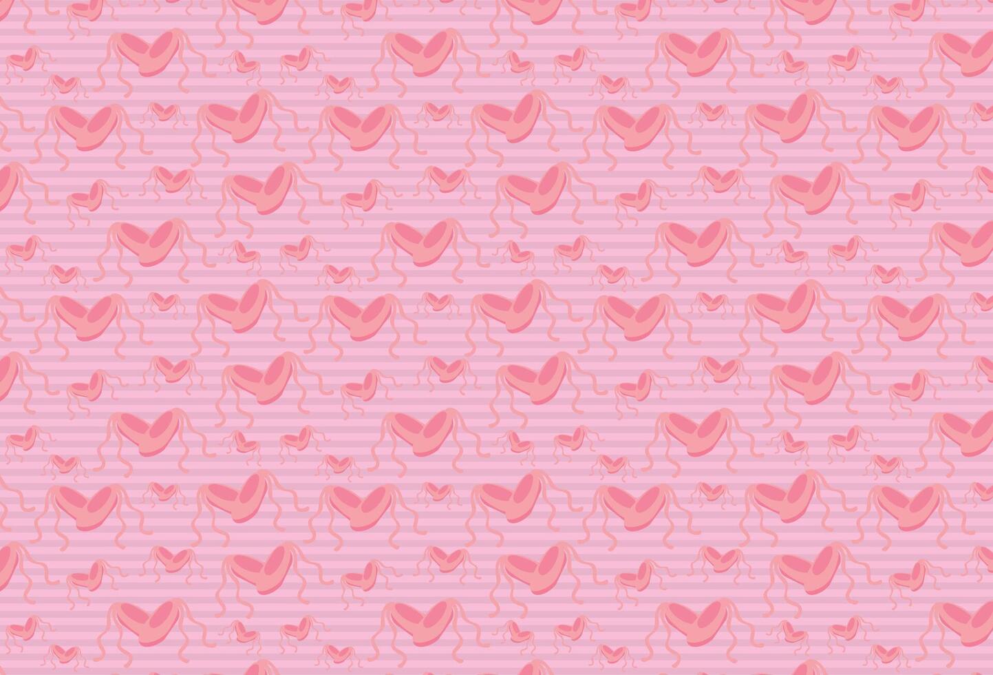 ballerina shoes frame, in shades of pink, frame vector