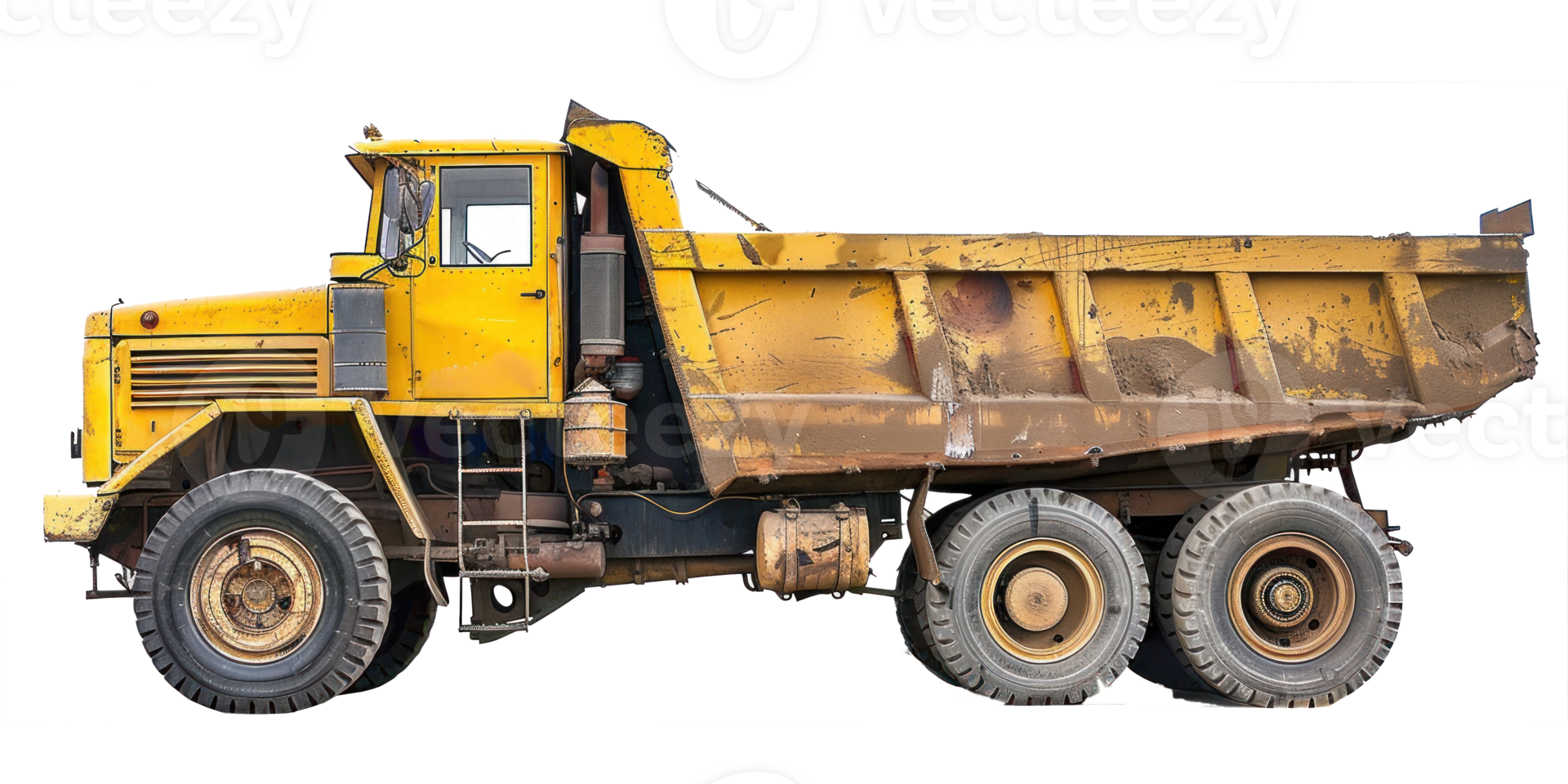 a dump truck on transparent background png