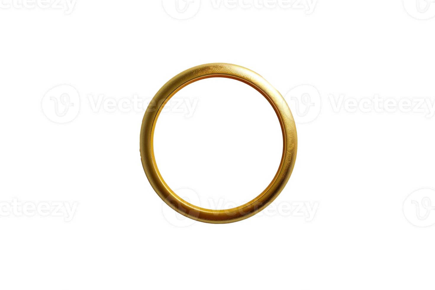 golden circle on transparent background png