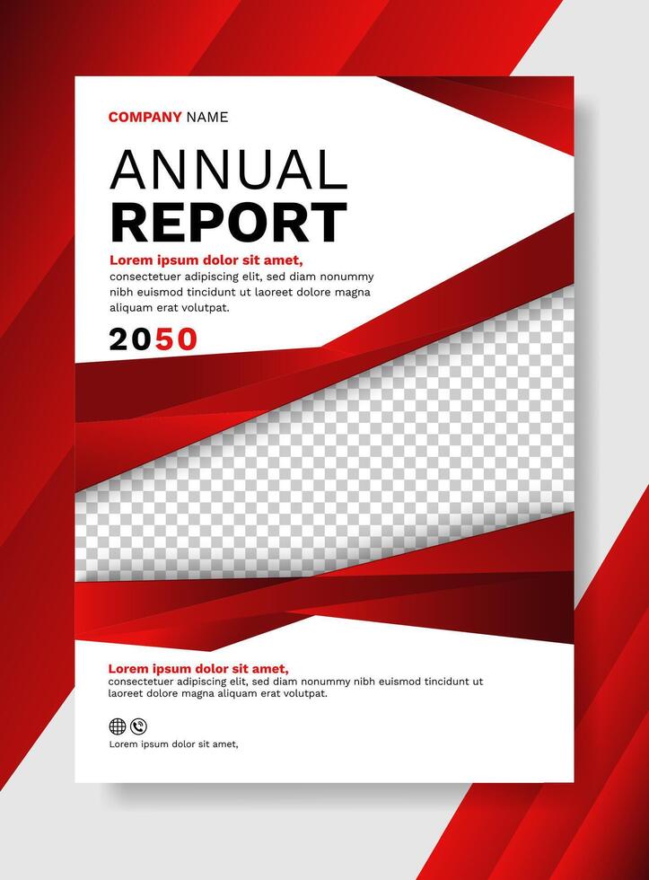 Professional business flyer template vector