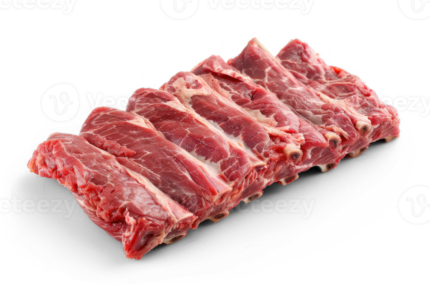 raw beef on a transparent background png