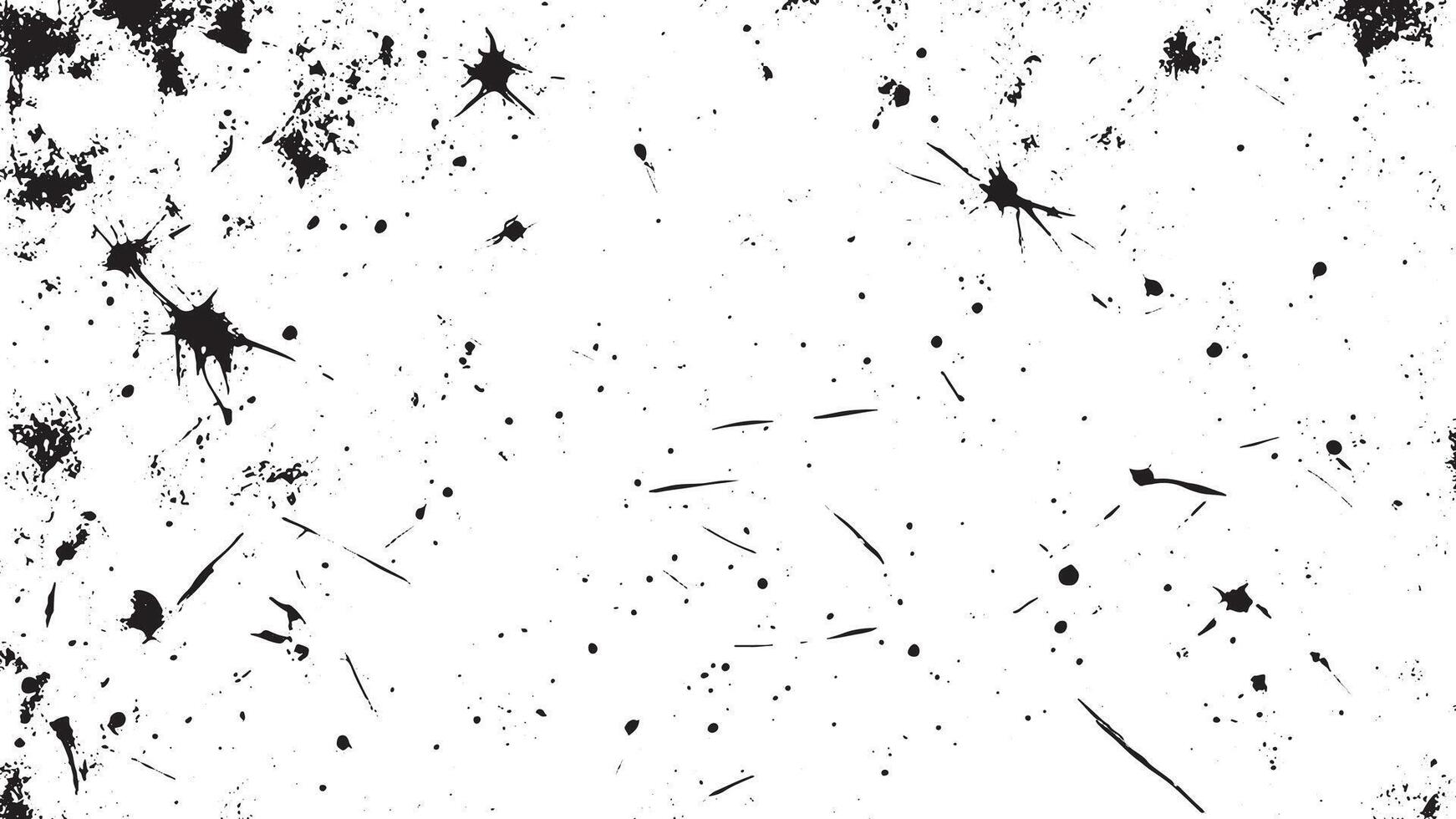 Grunge-Inspired Black Scratches Overlay on White, Rough Monochrome Texture for Background and Design Use vector