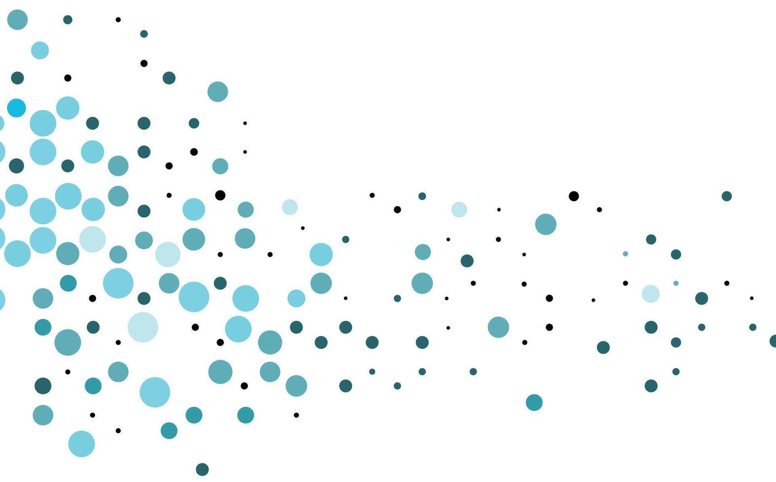 Light blue layout with circle shapes. Blurred decorative design in abstract style with bubbles vector