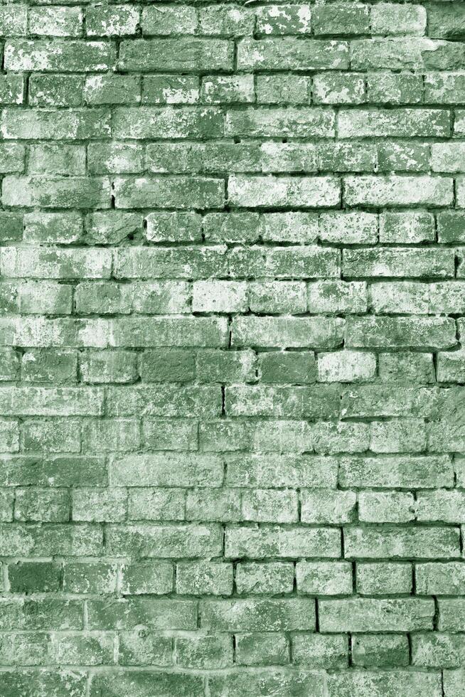 The background of the old red brick wall for design interior and various scenes or as a background for interviews. photo