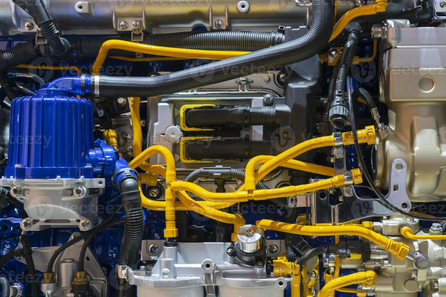 Diesel engine. Modern technologies for production of internal combustion engines. photo