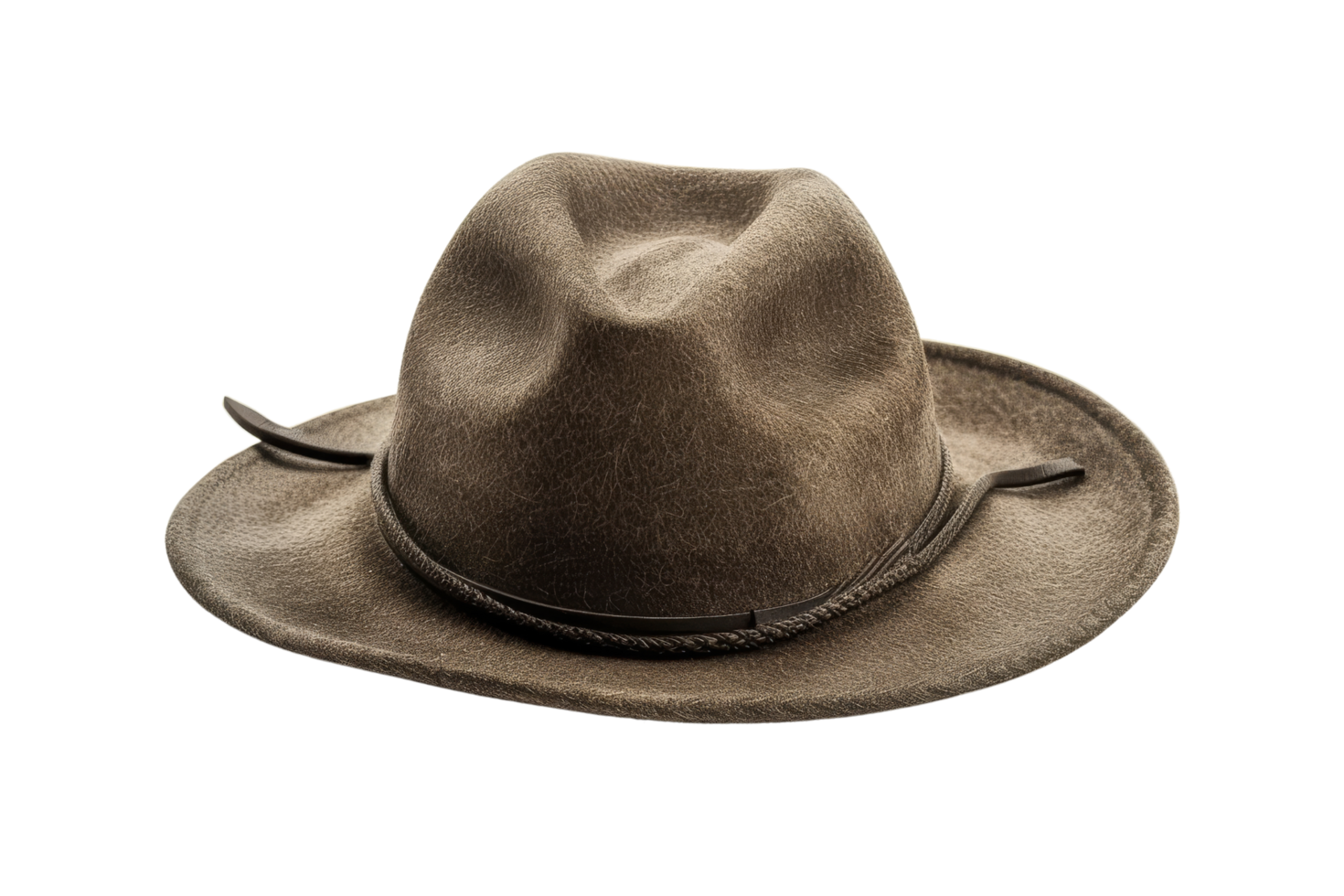 Brown Fedora Hat Isolated png