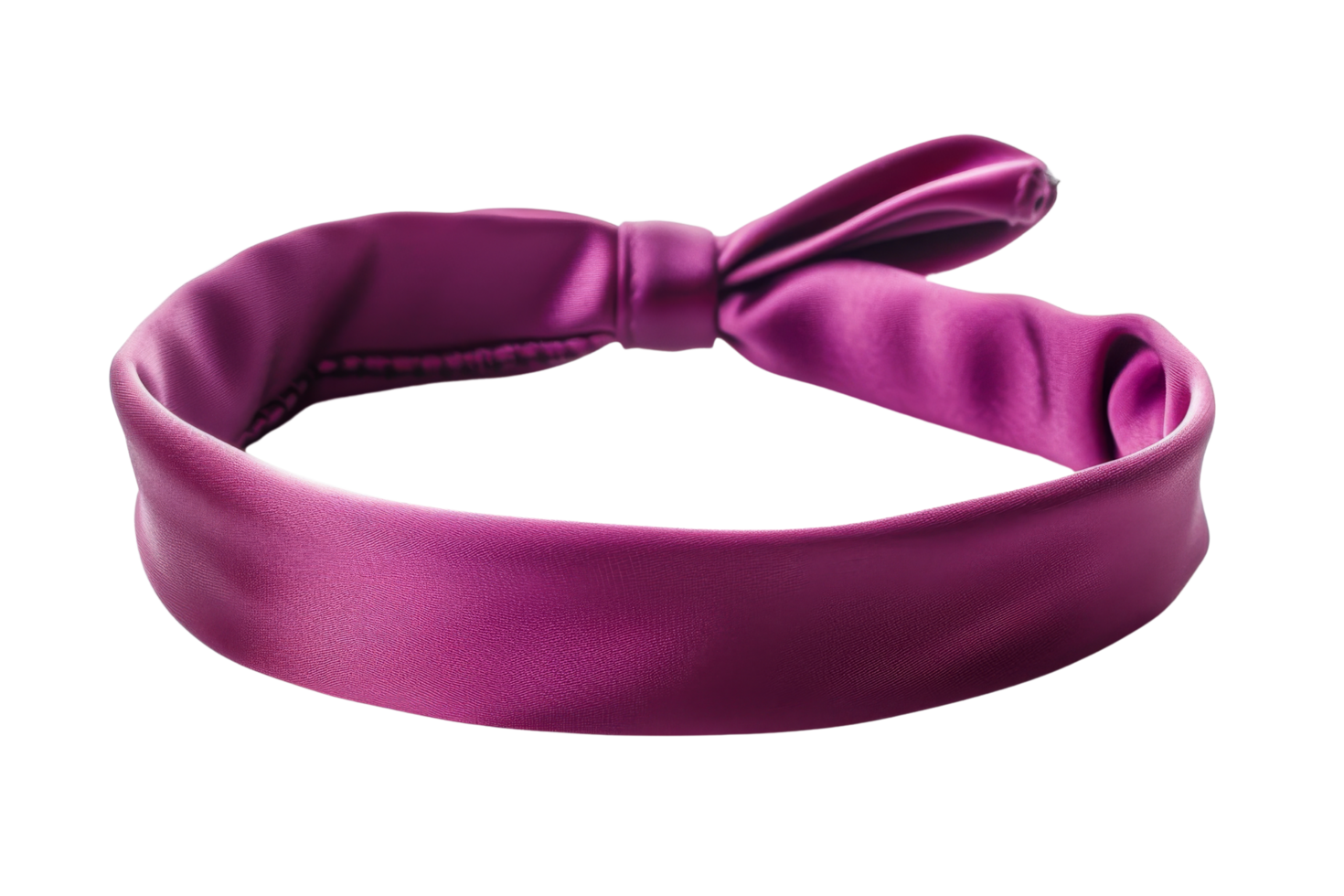 Purple Satin Headband png
