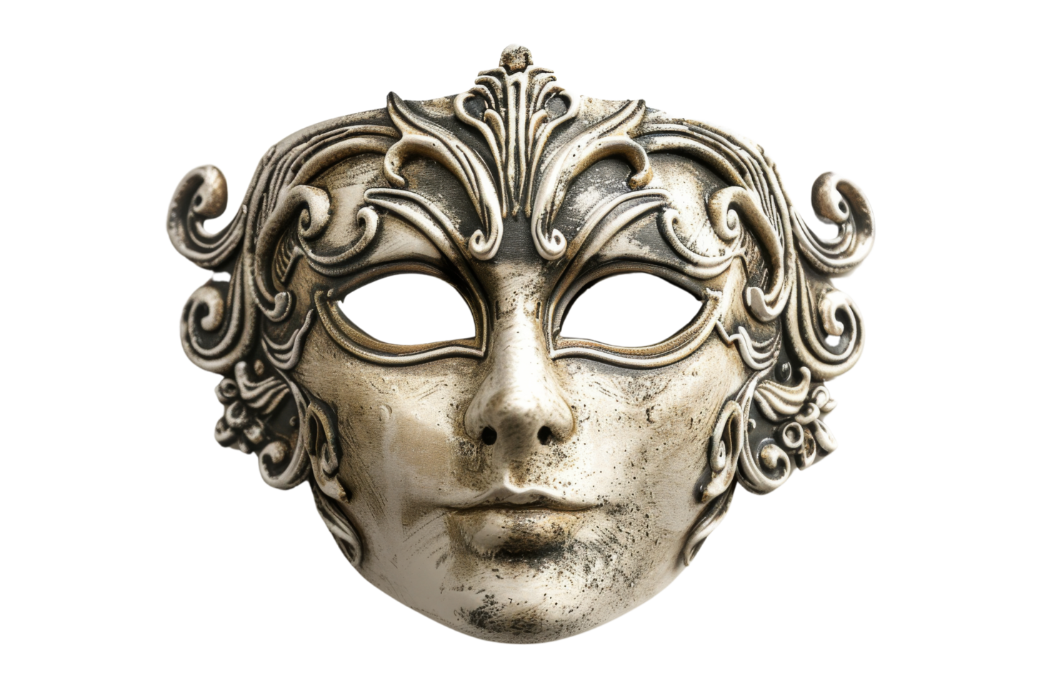 Elegant Venetian Mask with Ornate Design png