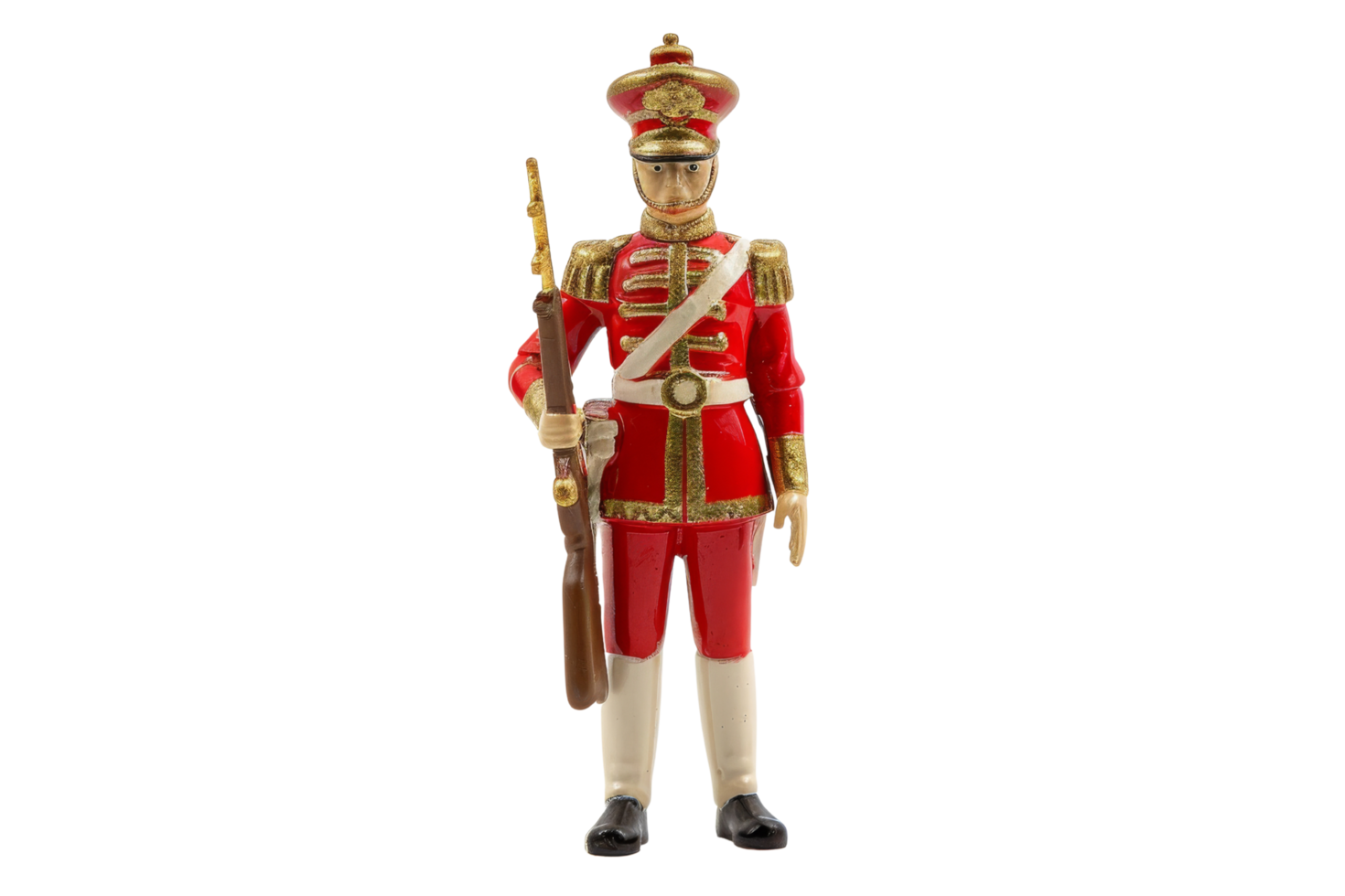 Toy Soldier in Red Uniform png