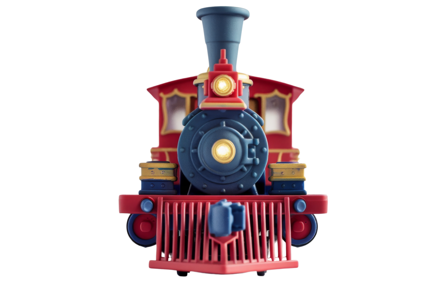 Red Toy Train Engine png