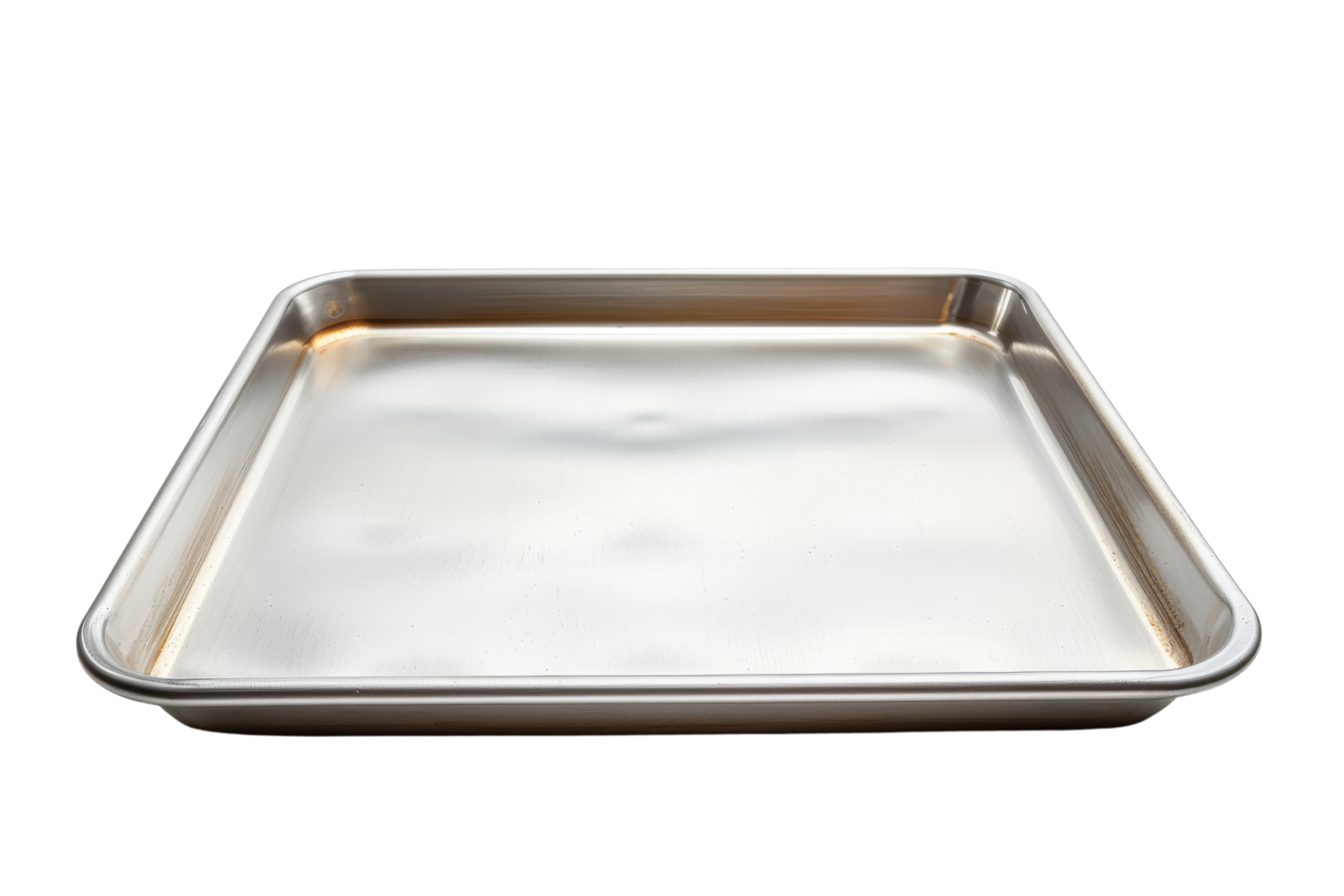 Empty Metal Baking Sheet png