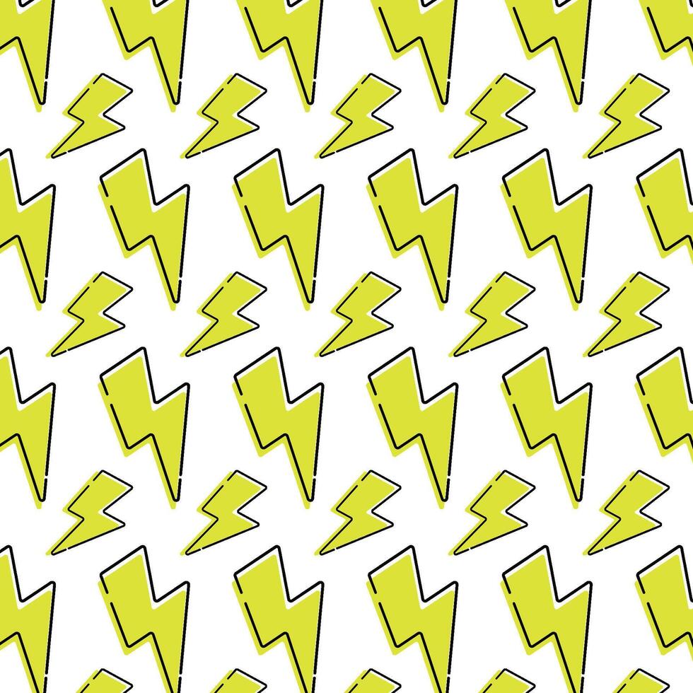 Charge icon Pattern background vector