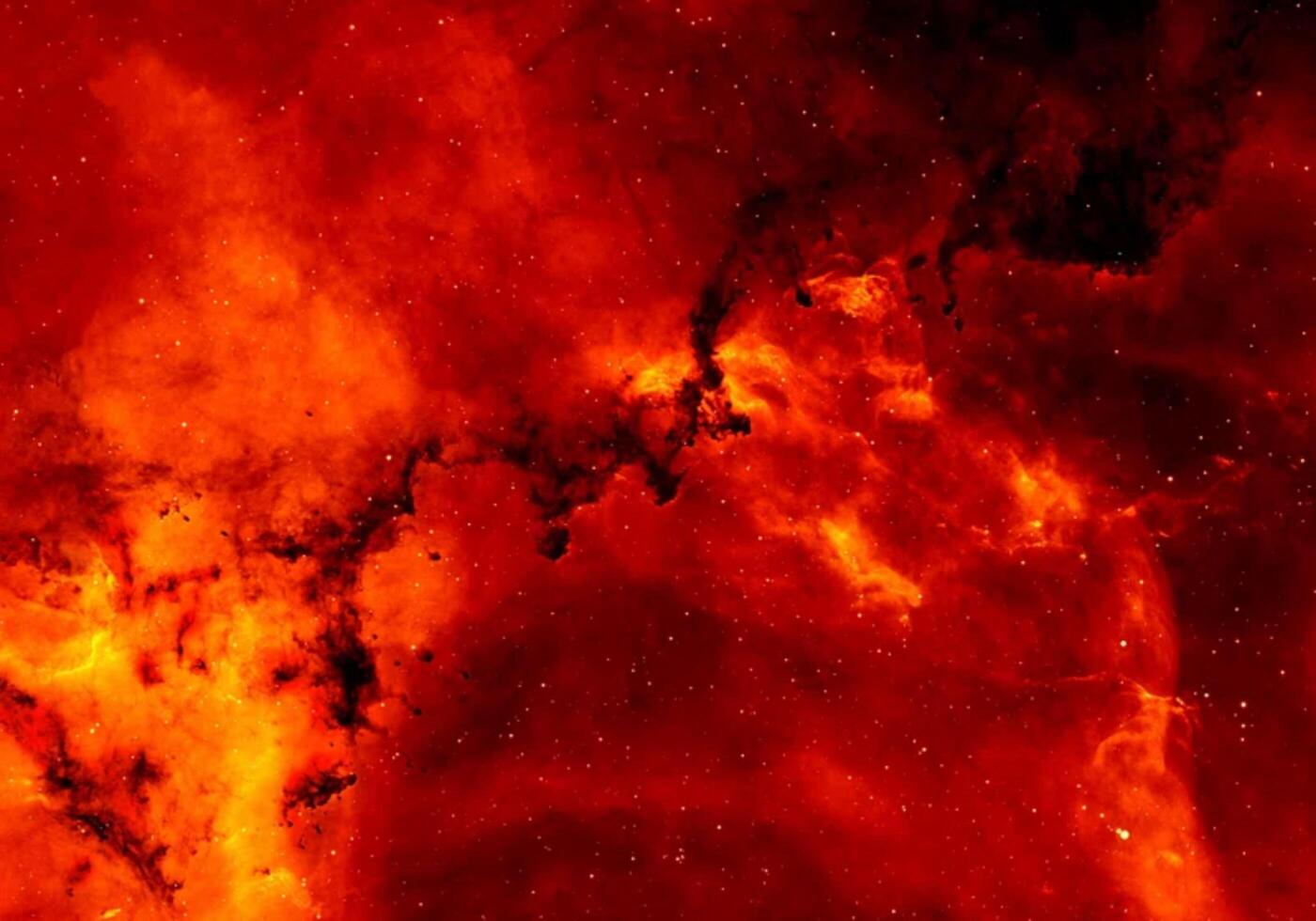 Fiery Fusion The Beauty of a Red-Orange Canvas photo