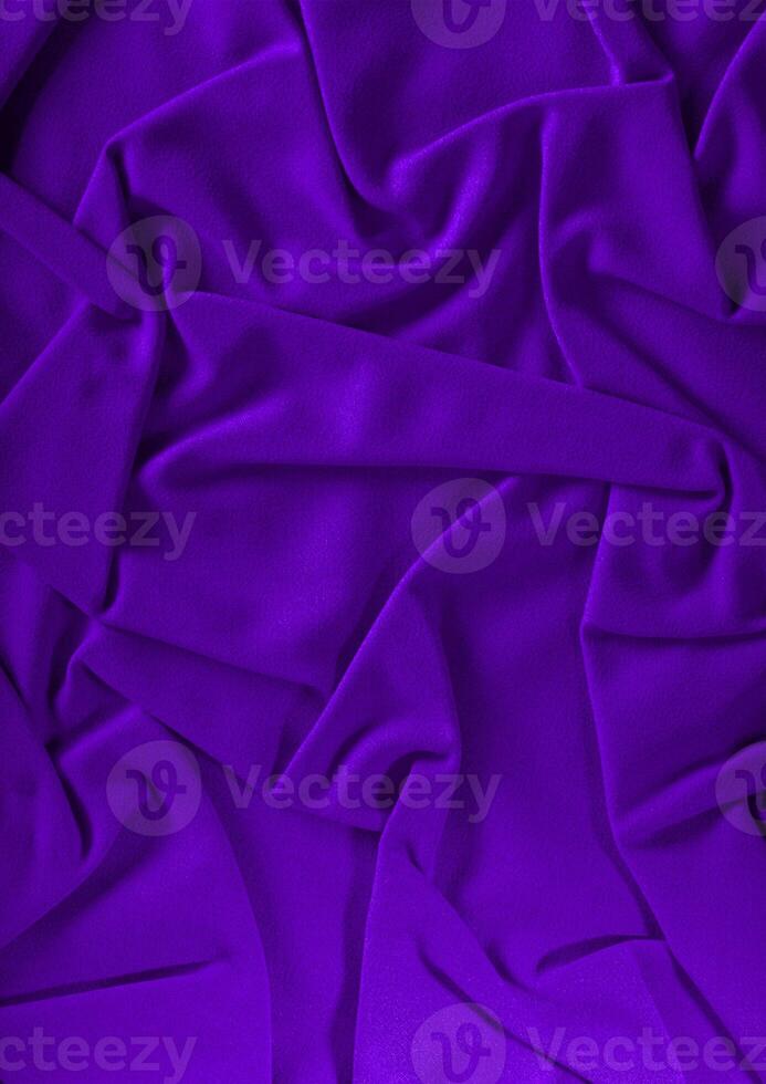 Indigo color cloth texture photo background. Natural textile material pattern cover