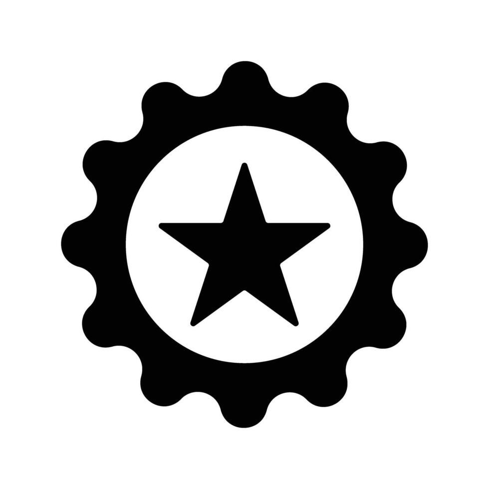 quality badge icon vector
