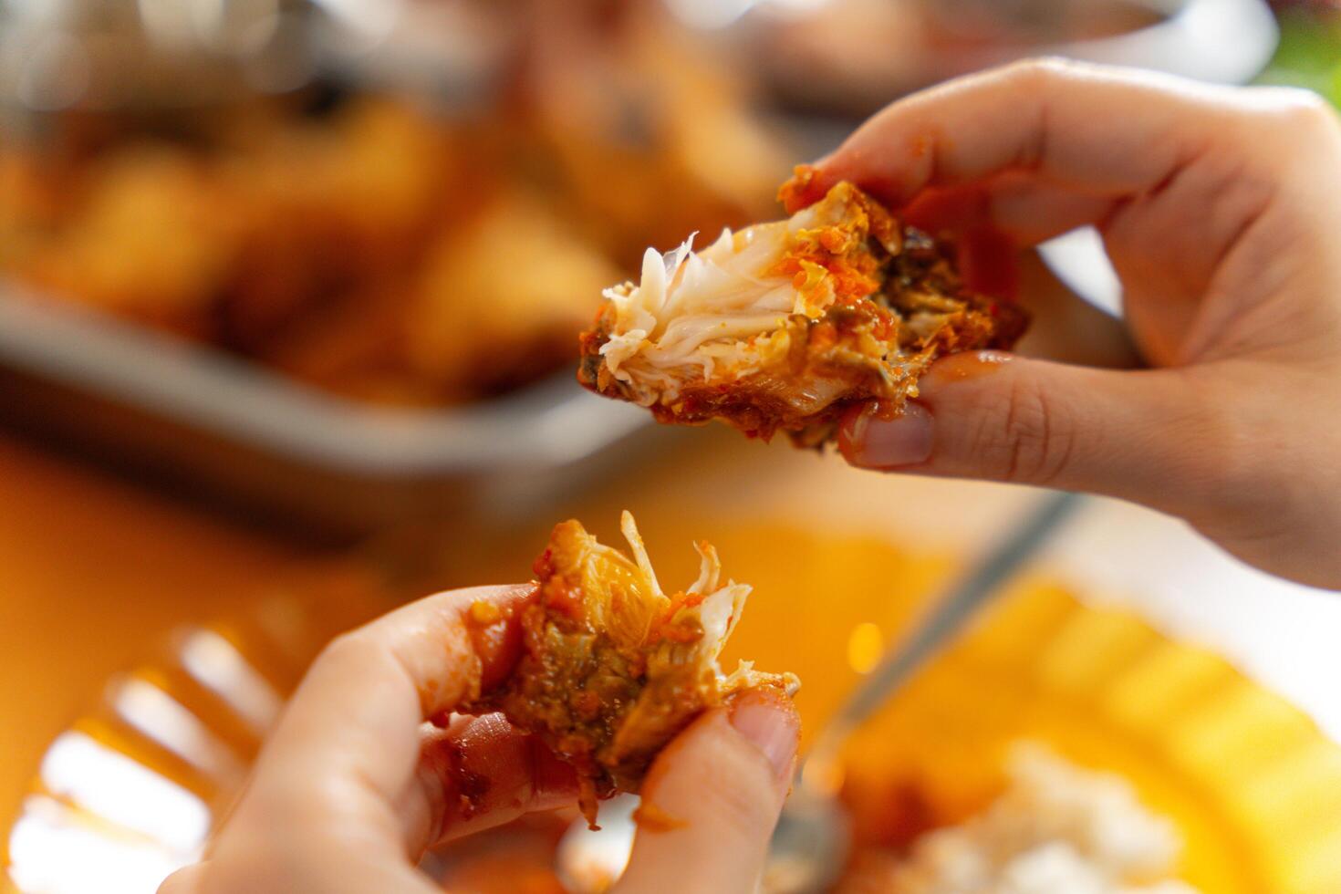 Kepiting Saus Padang photo