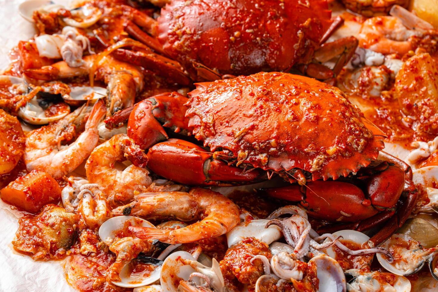 Kepiting Saus Padang photo