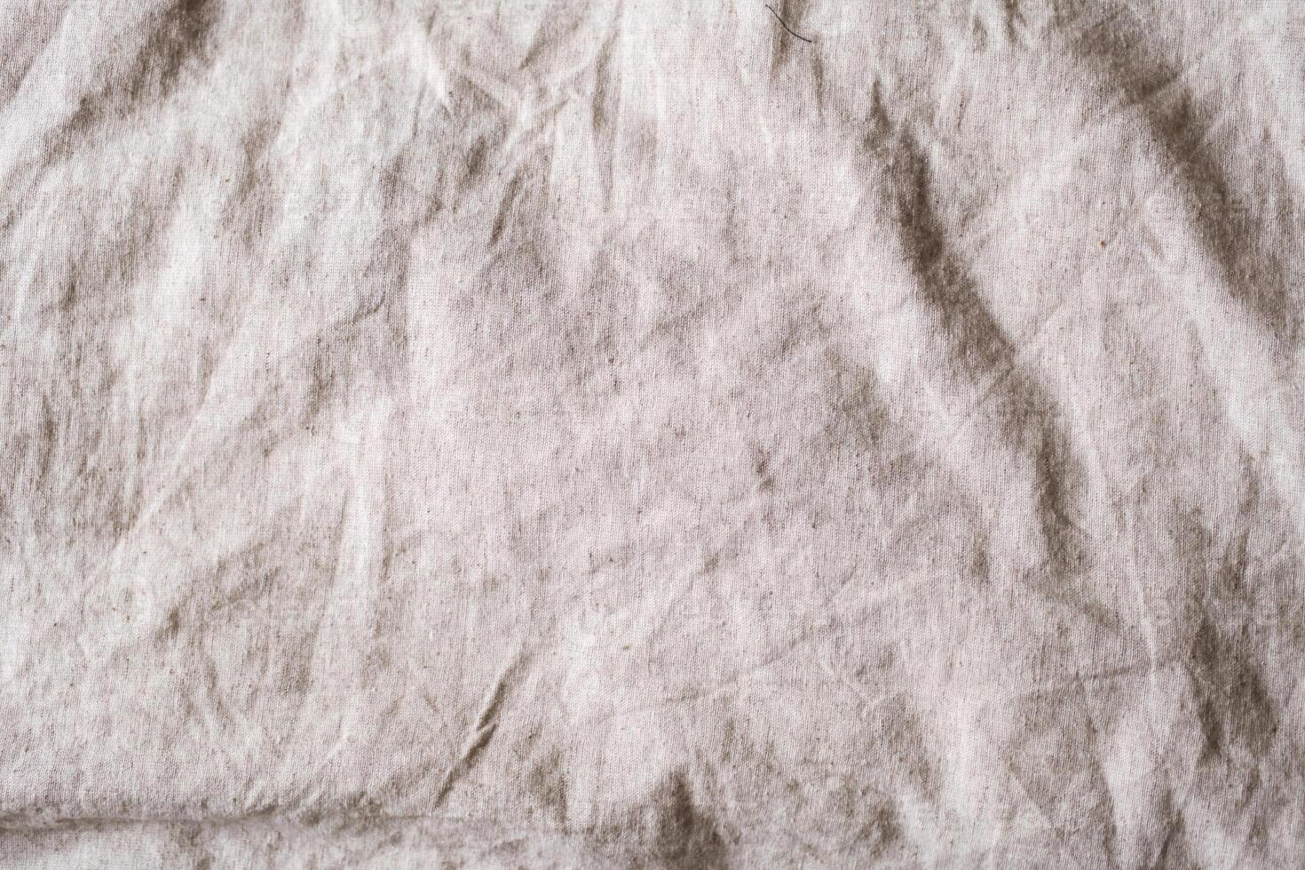 Natural fabric texture. Linen surface background. photo
