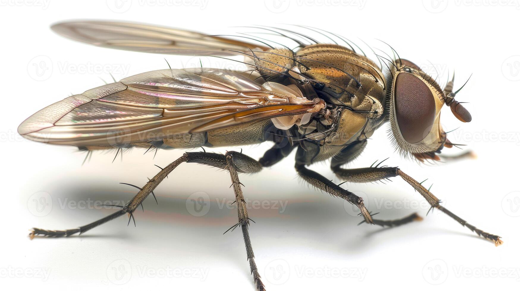 Close-Up of a House Fly photo