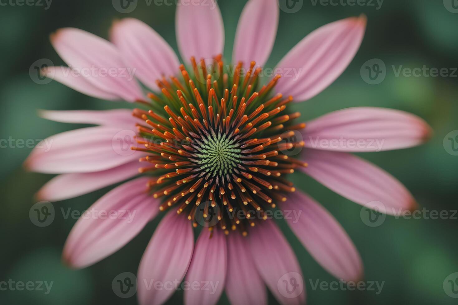 Coneflower bokeh background photo