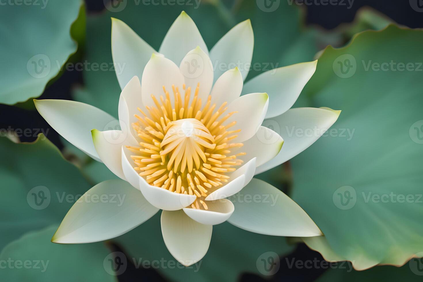 American lotus flower bokeh background photo