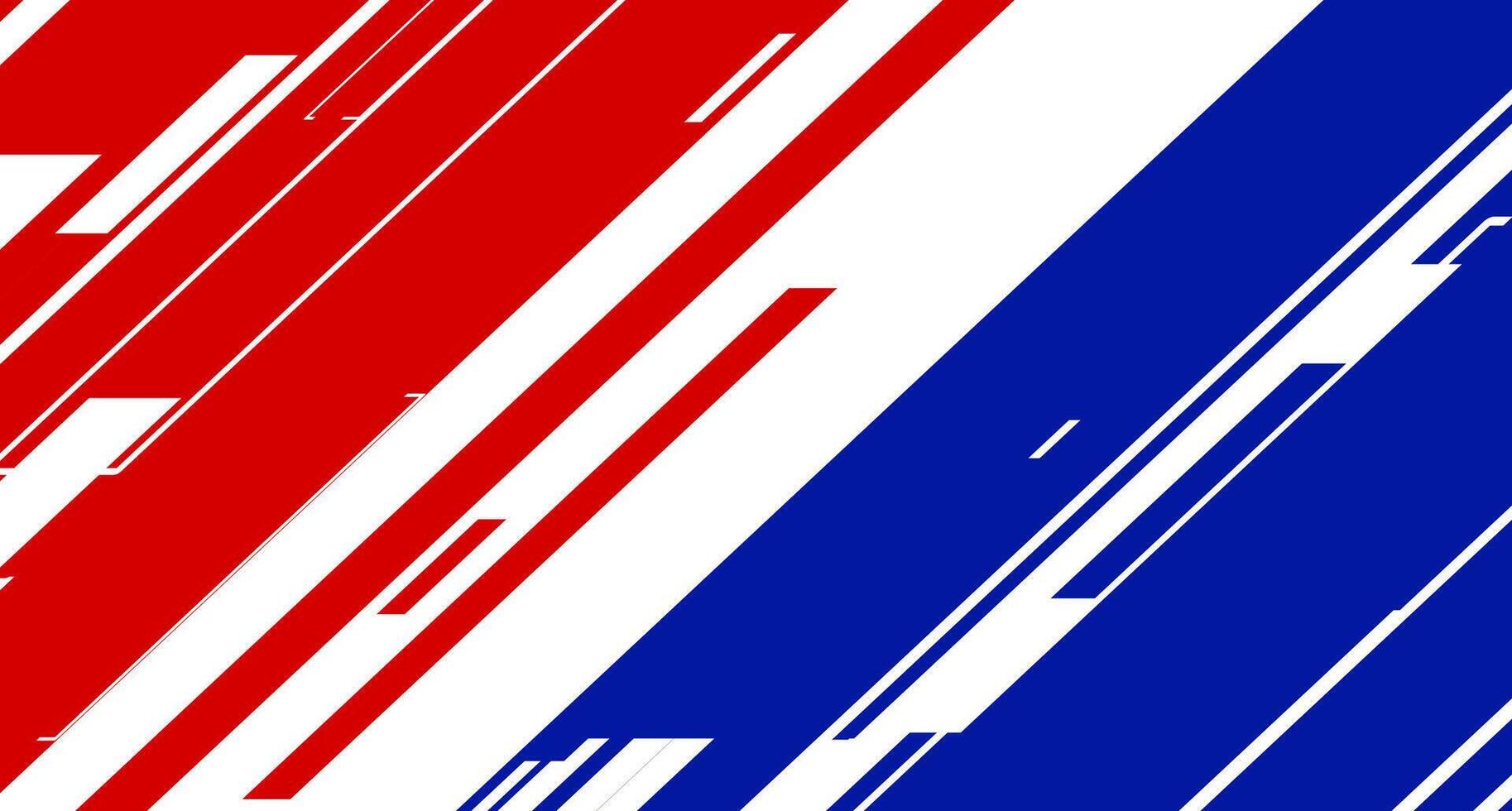 abstract elegant background with blue white red lines vector