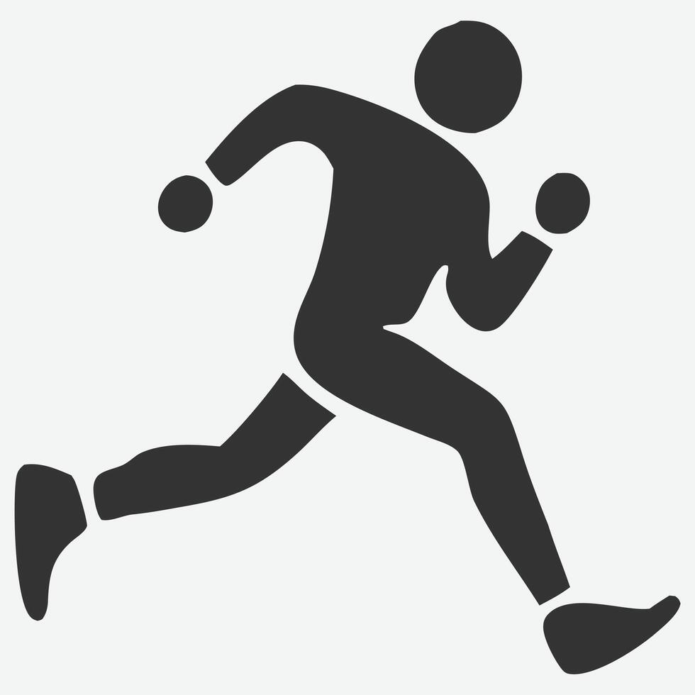 Sports Icons Running Symbol Ultimate Collection vector
