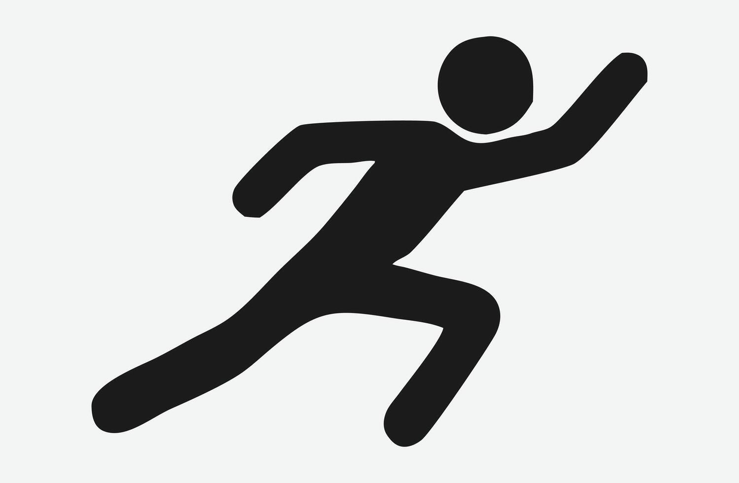 Sports Icons Running Symbol Ultimate Collection vector