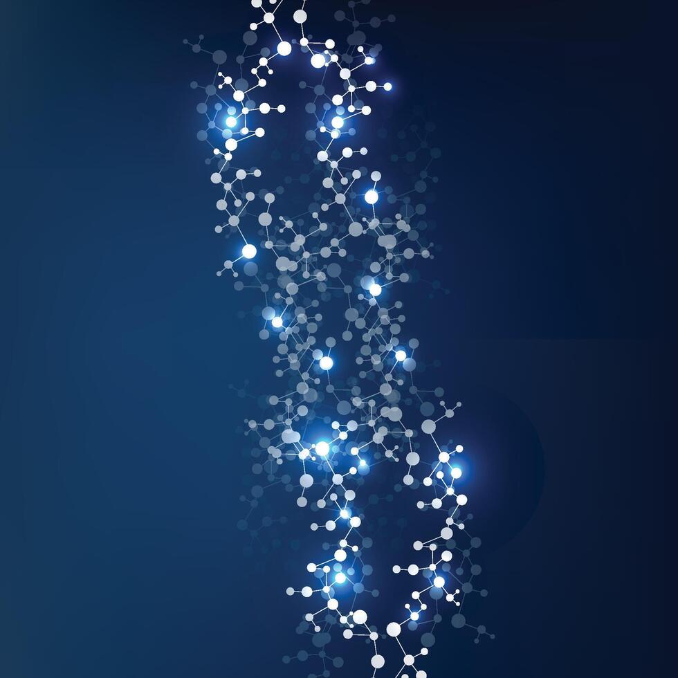 Quantum computer technologies concept. Futuristic blue circuit board background . Modern technology circuit board texture background design. Waves flow. Quantum explosion technology. vector