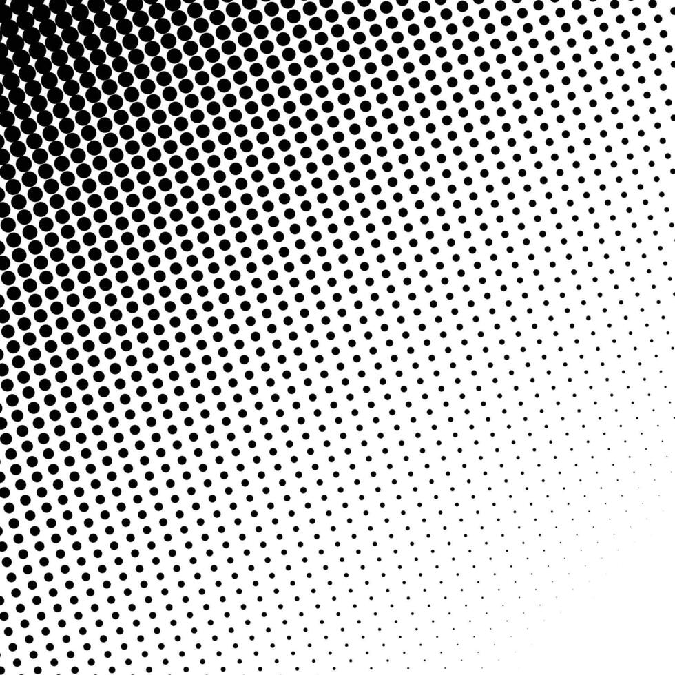 Grunge halftone gradient texture. Fading grit noise background. Sandy gritty wallpaper. Retro pixelated backdrop. Black and white anime or manga comic overlay. textured graphic design vector