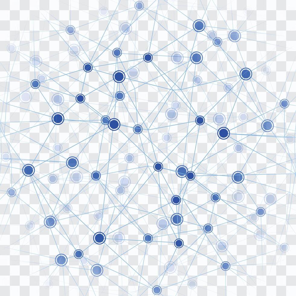 Digital Data Flow Background. Big Data Technology Lines. Data Transmission Concept. High Speed Internet. Information Matrix Flow in Virtual Reality Cyberspace. Illustration. vector