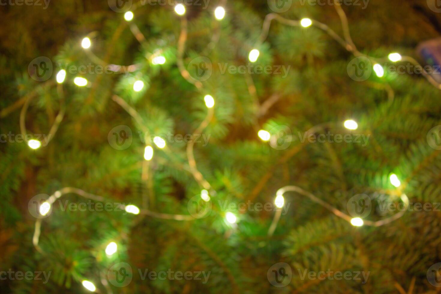A blurred New Year and Christmas background and a frame for the design of banners and postcards, as well as for any design on the theme of Christmas and New Year. photo
