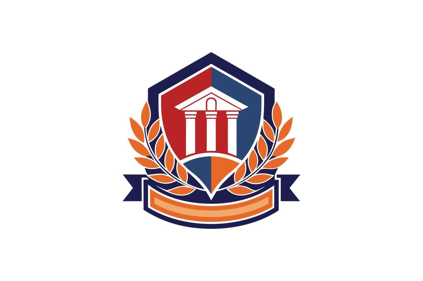 University Logo Style New vector