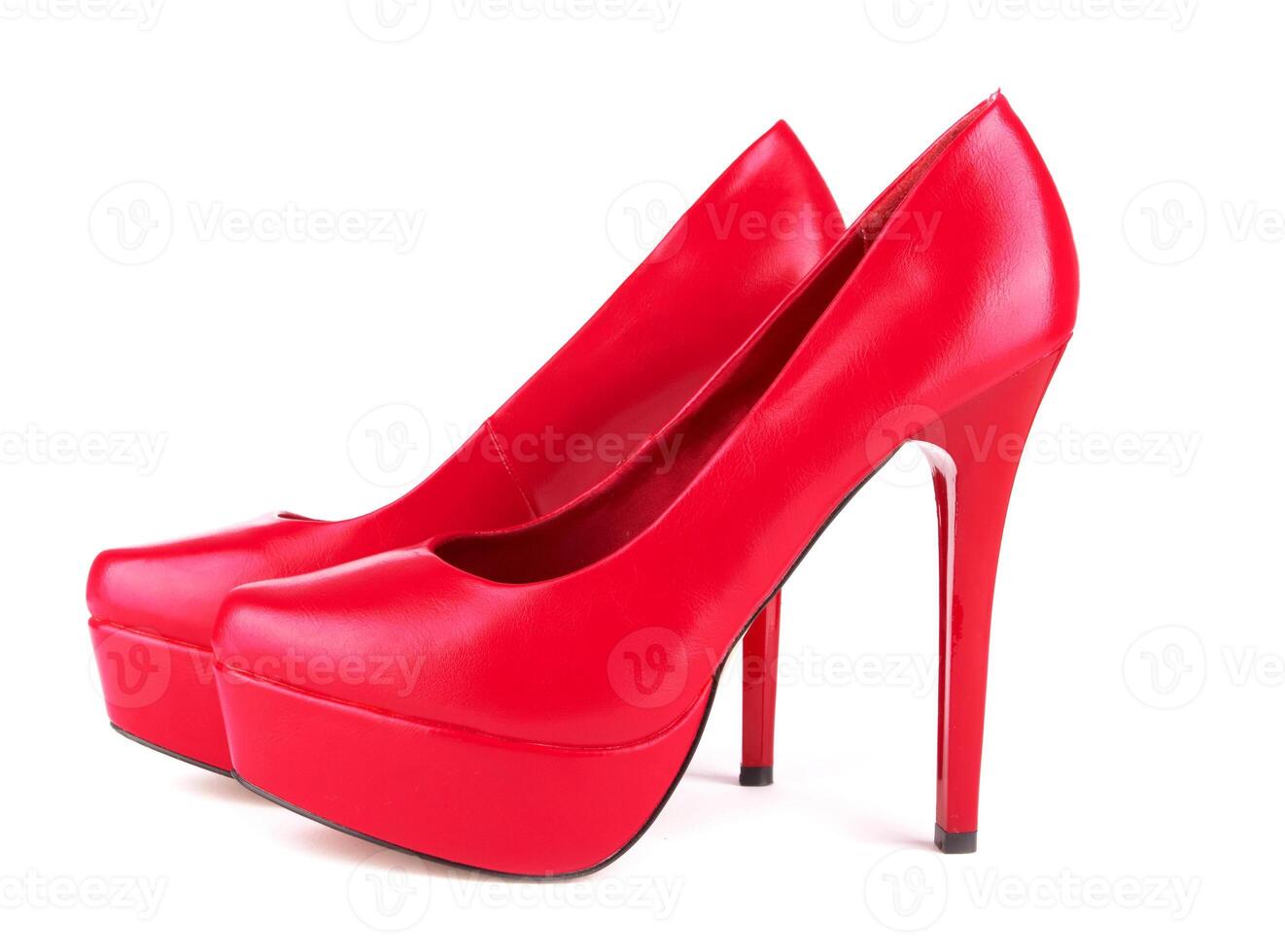 shoes on white photo