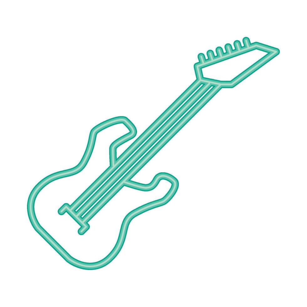 Guitar icon illustration vector