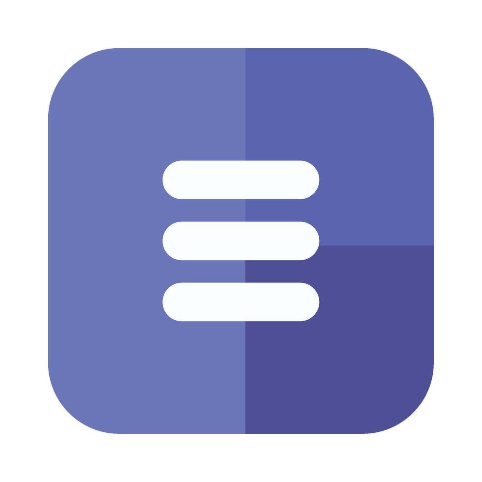 The icon for the app is a square with a white line vector