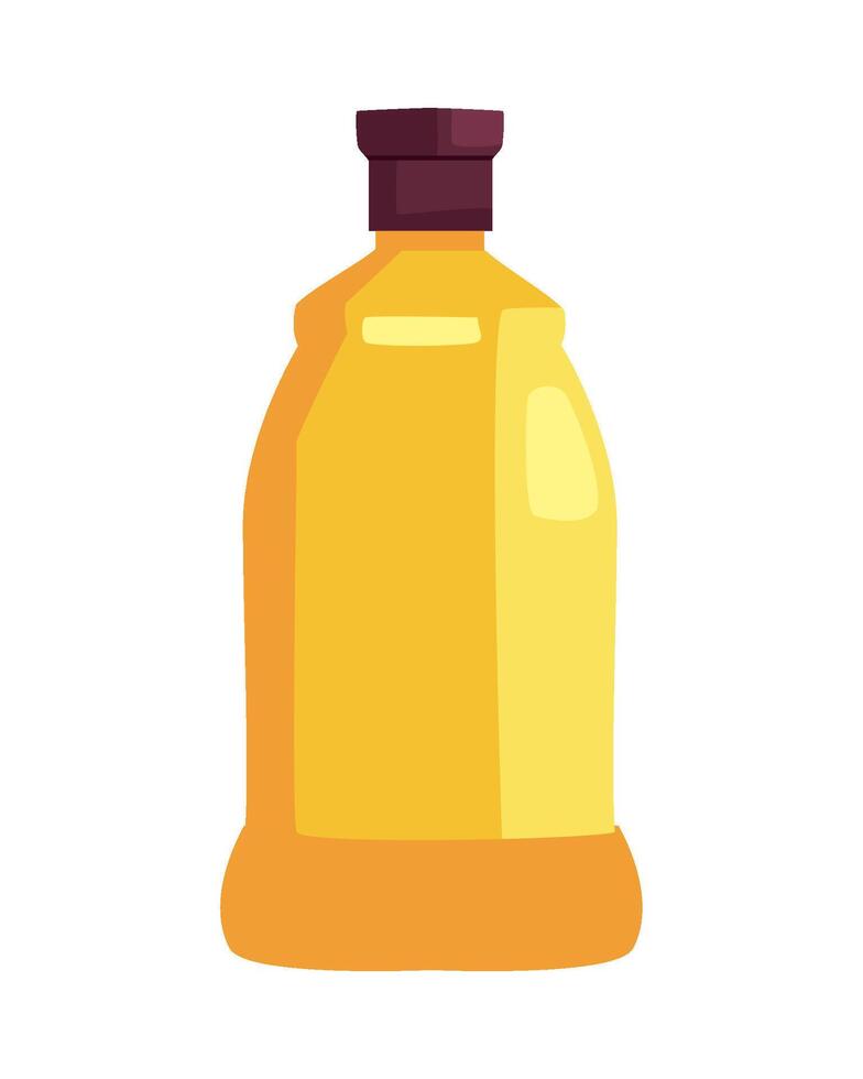 A bottle of liquid soap on a white background vector
