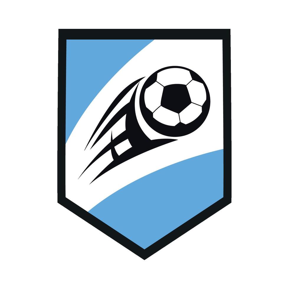 The logo for the soccer team is shown vector