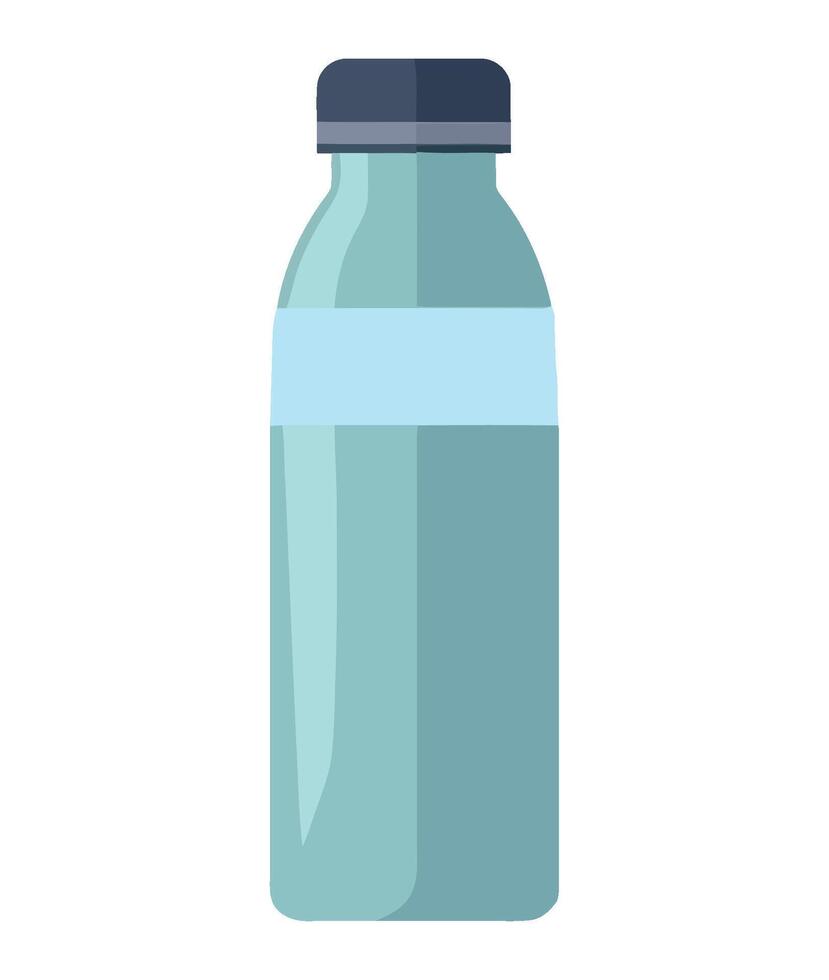 Water bottle illustration vector