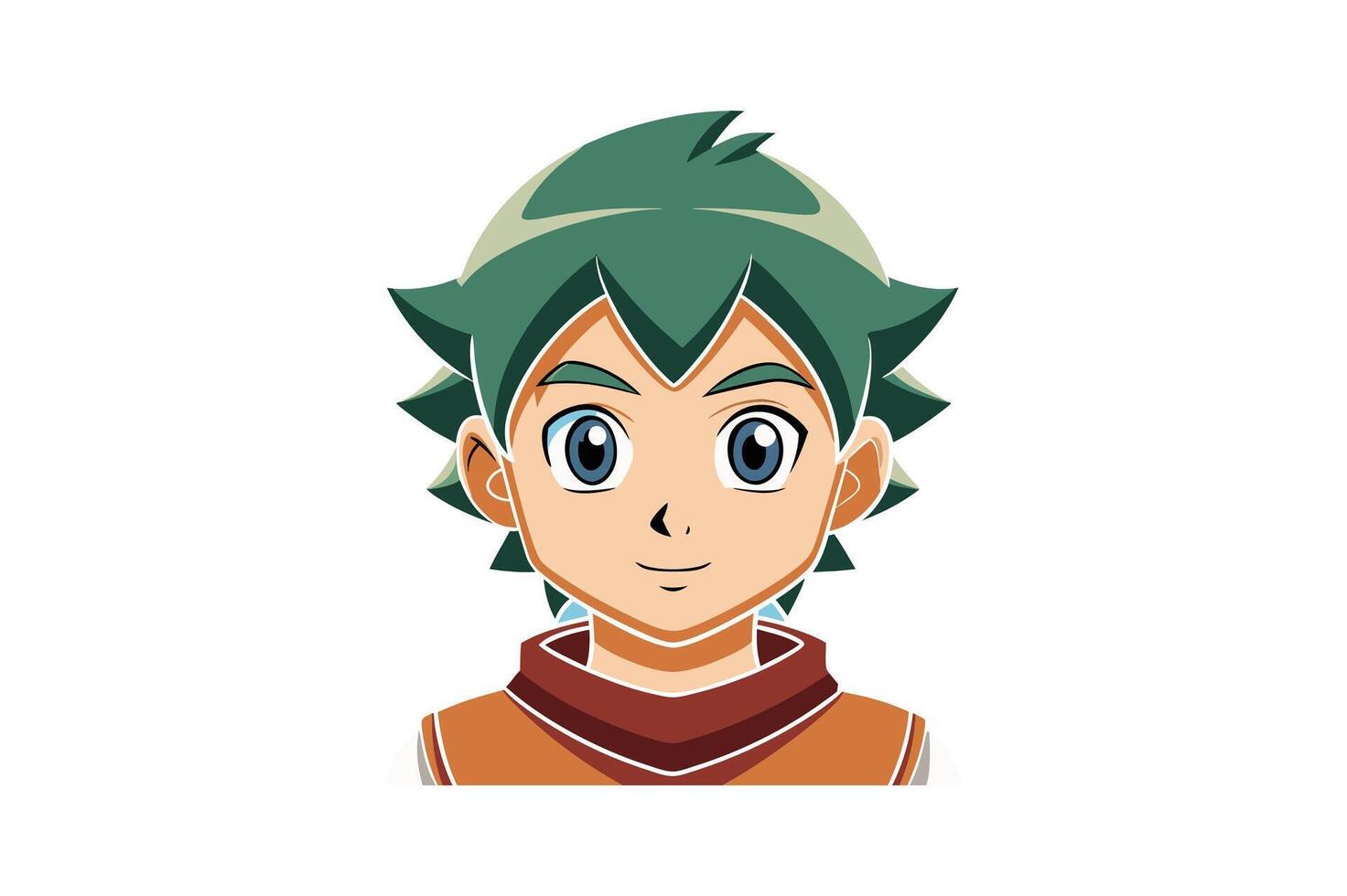 Anime Silhouette Style T Shirt Design vector
