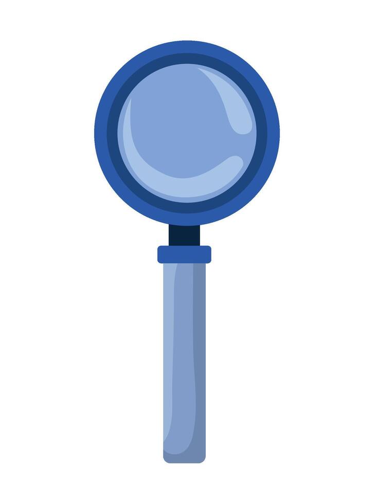 Magnifying glass icon illustration design vector