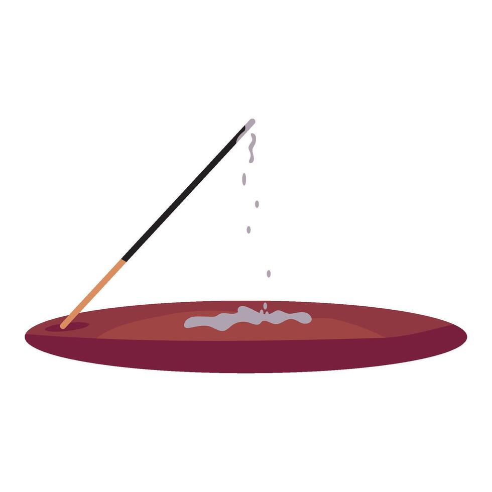 A stick with a ball on top of it vector