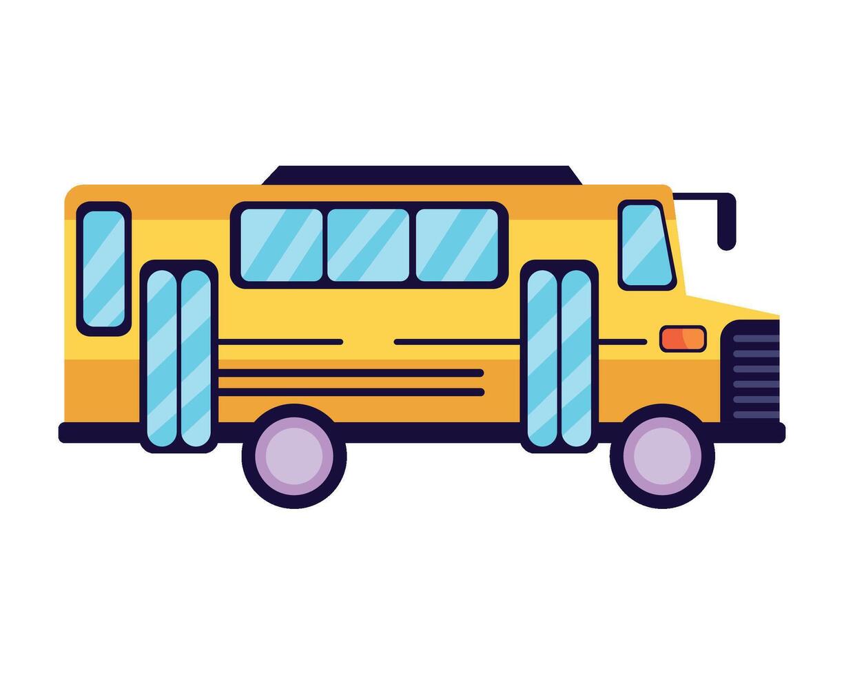 School bus icon illustration vector