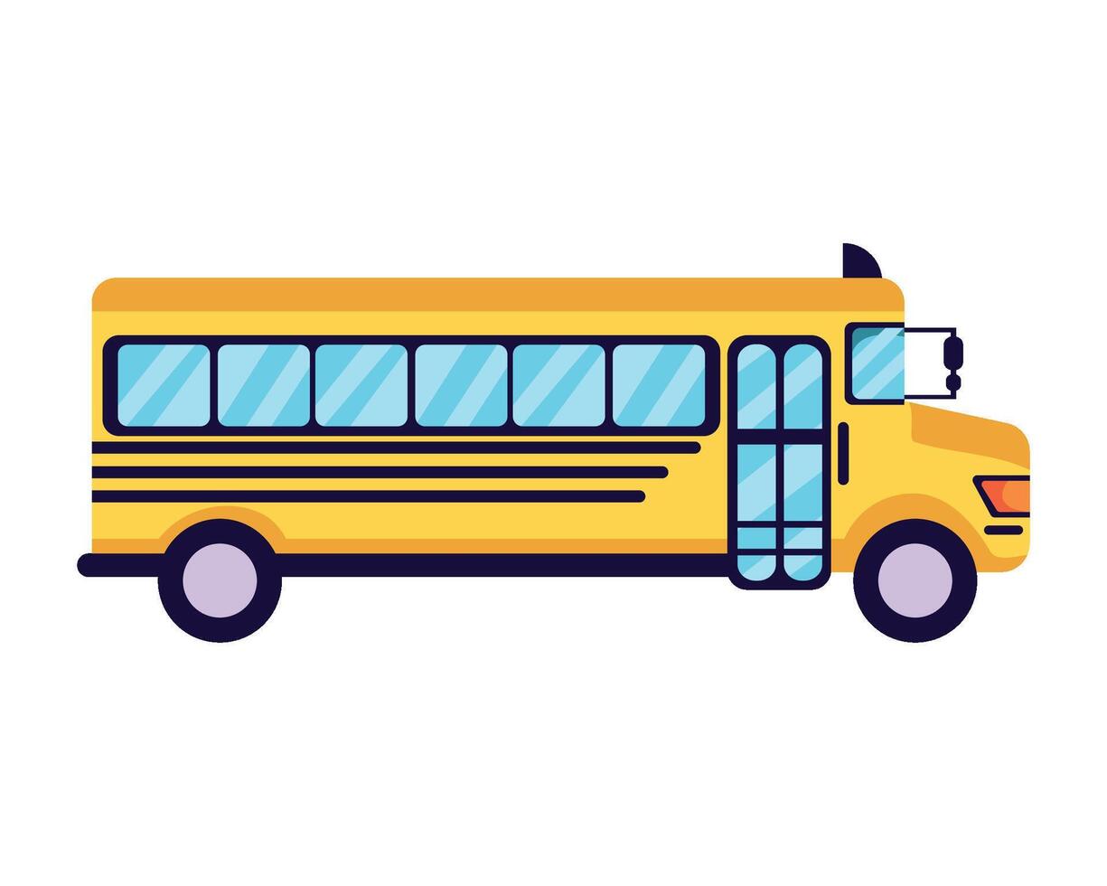 School bus icon illustration vector
