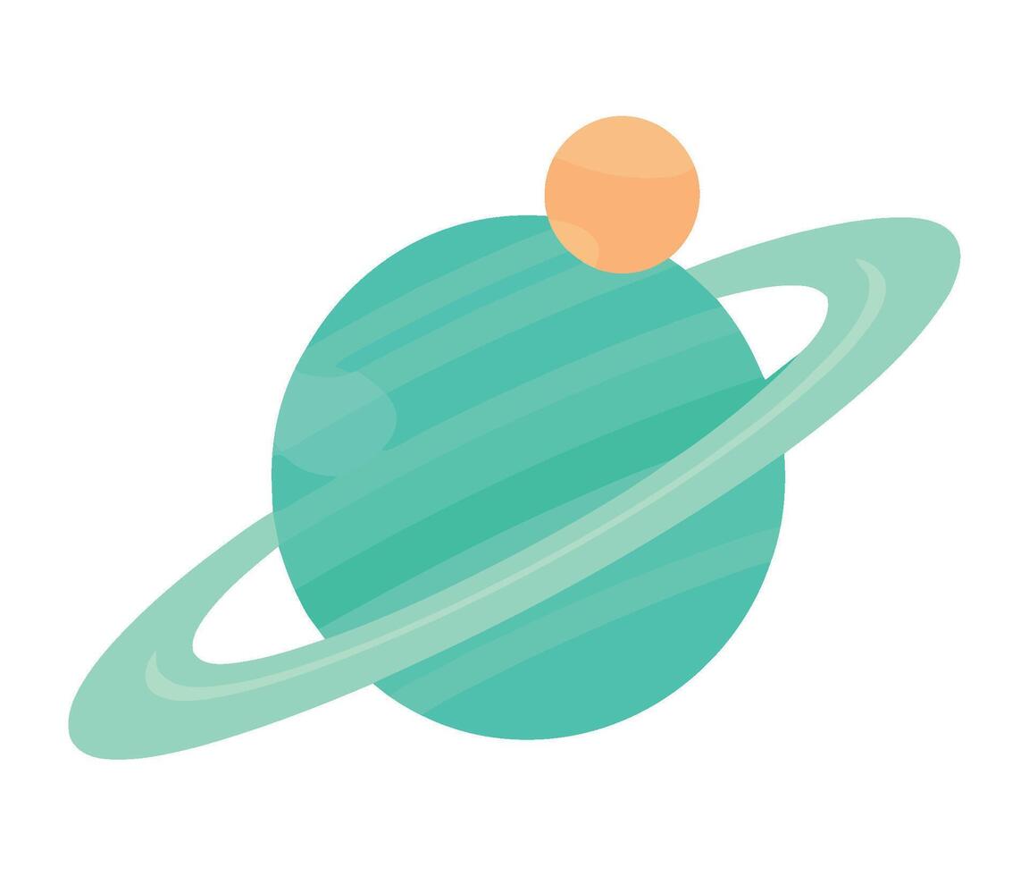 Planet saturn illustration vector