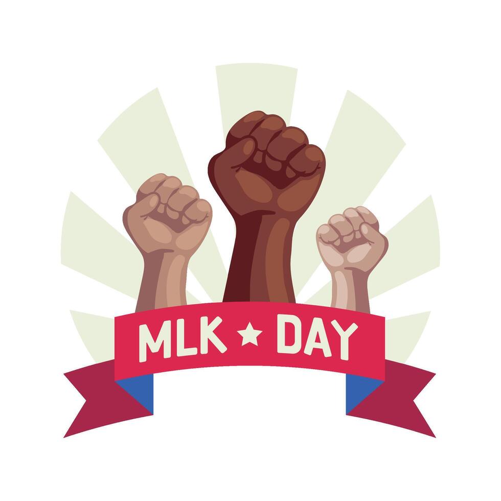 Milk day logo with fist raised up in the air vector